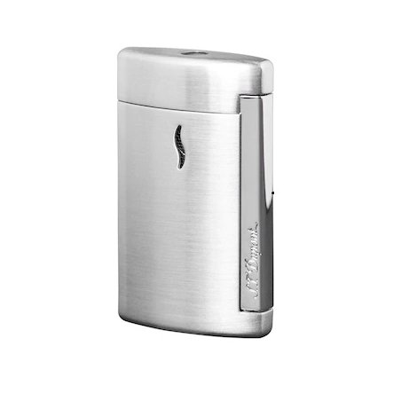 Bricheta S.T. Dupont Minijet Brushed Chrome 010504 oerta cadou dupont