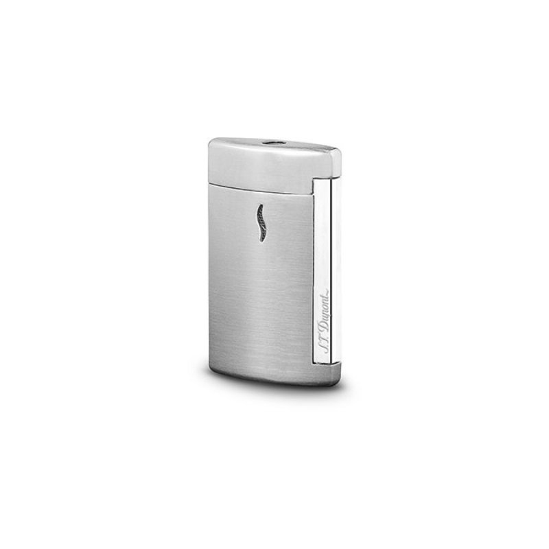 Bricheta S.T. Dupont Minijet Brushed Chrome 010504 oerta cadou dupont