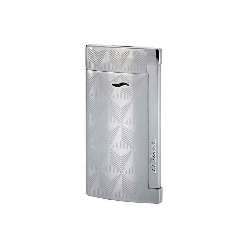 Bricheta S.T. Dupont Slim 7 Graphic Head Chrome 027728 oferta cadou