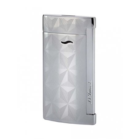 Bricheta S.T. Dupont Slim 7 Graphic Head Chrome 027728 oferta cadou