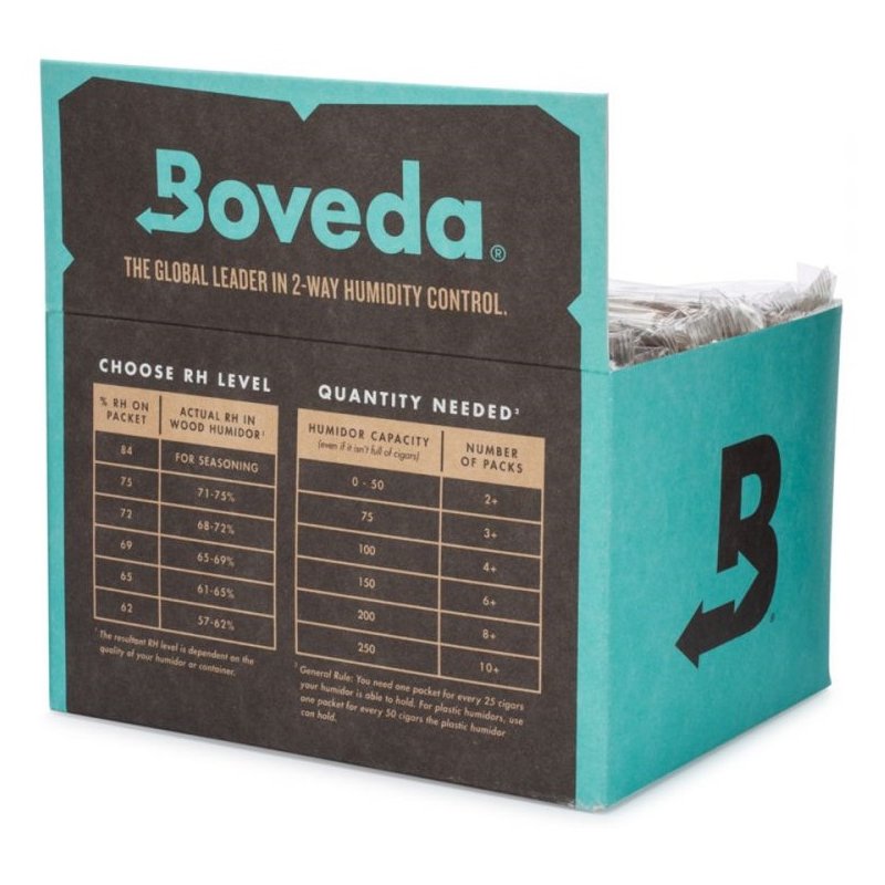 Set 12 plicuri umidificare Boveda 84 (60g)