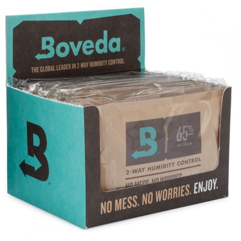 Set 12 plicuri umidificare Boveda 65% – 60g