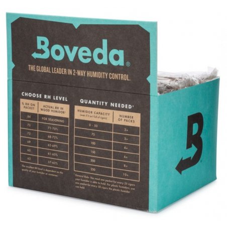 Set 12 plicuri umidificare Boveda 65% – 60g
