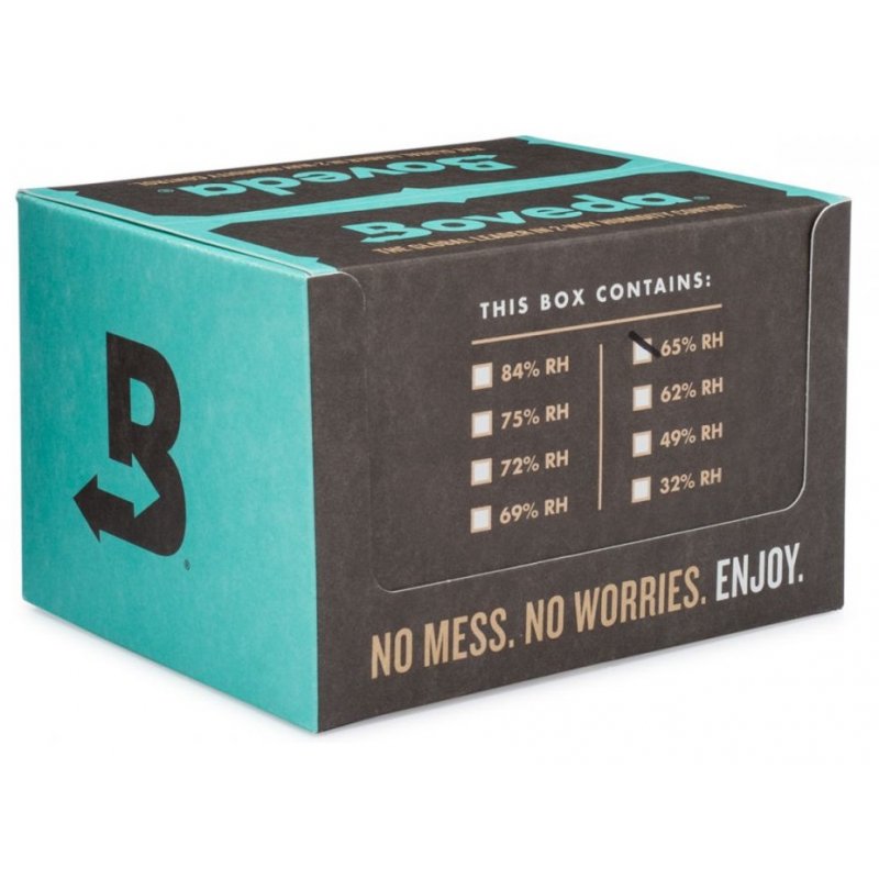 Set 12 plicuri umidificare Boveda 65% – 60g