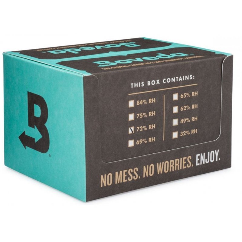 Set 12 plicuri umidificare boveda 72%, 60g umidoare boveda