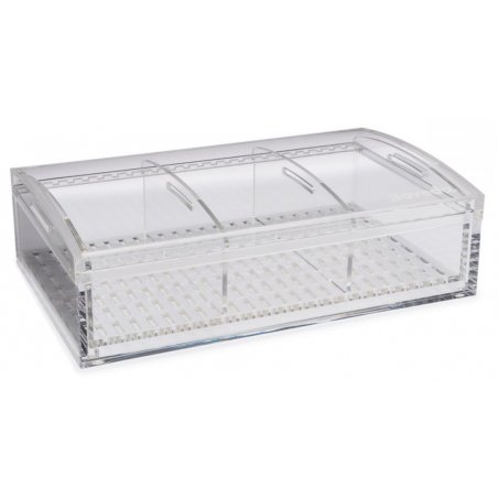 humidor boveda mare din acrylic, pentru 75 de trabucuri. humidor acrylic