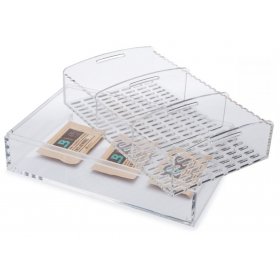 humidor boveda mare din acrylic, pentru 75 de trabucuri. humidor acrylic