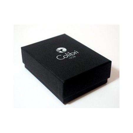 Bricheta Colibri Slide Black Chrome with Punch oferta cadou colibri