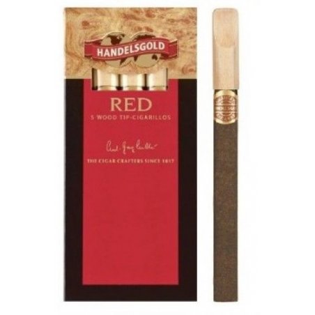 Tigari de foi Handelsgold Wood Tip Red 5