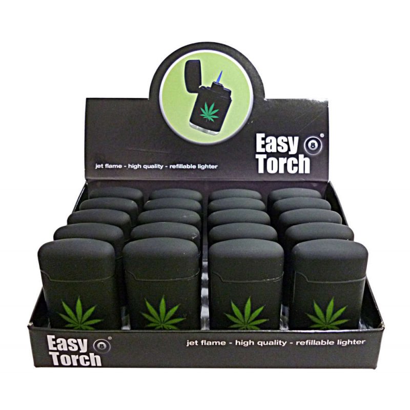 Bricheta Easy Torch Rubber Hanf Black oferta cadou bricheta trabuc