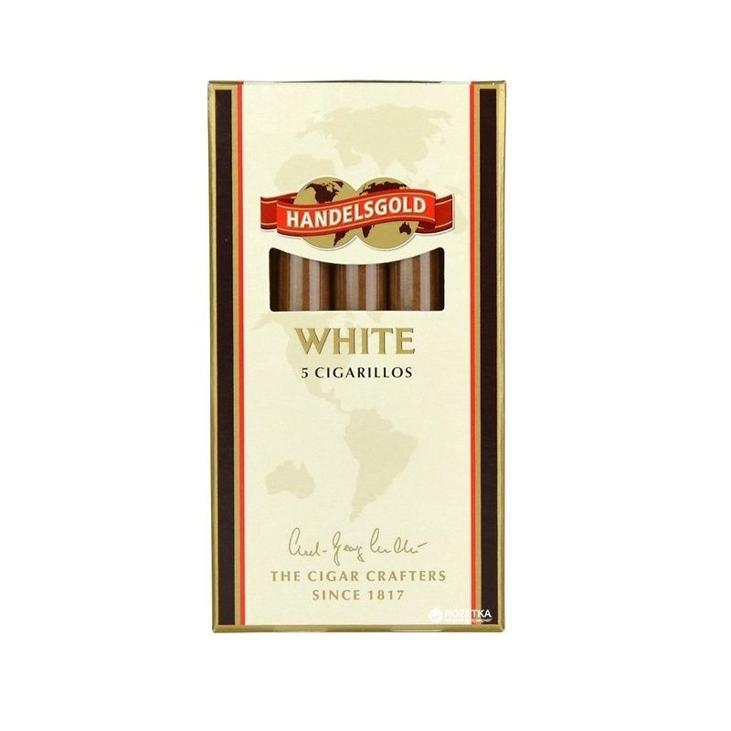 Tutungerie cu Tigari de foi Handelsgold White 5 Reduceri