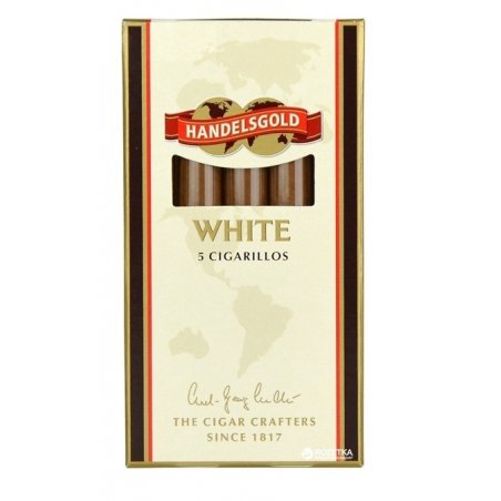 Tutungerie cu Tigari de foi Handelsgold White 5 Reduceri