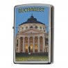 BRICHETA ZIPPO BRUSH FINISH CHROME ROMANIA - ATHENAEUM oferta cadou