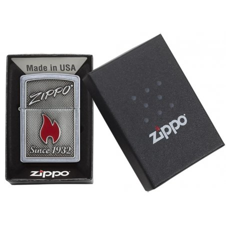 BRICHETA ZIPPO DENIM ZIPPO AND FLAME oferta cadou reducere