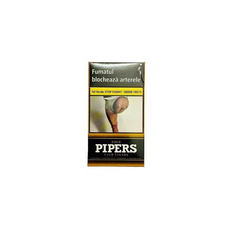 Tigari de foi Pipers Gold Club 10 la cel mai bun pret
