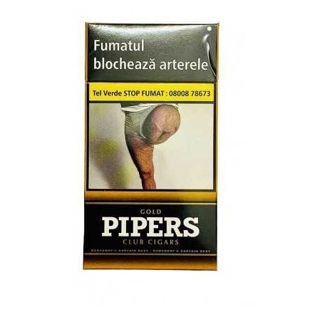 Tigari de foi Pipers Gold Club 10 la cel mai bun pret