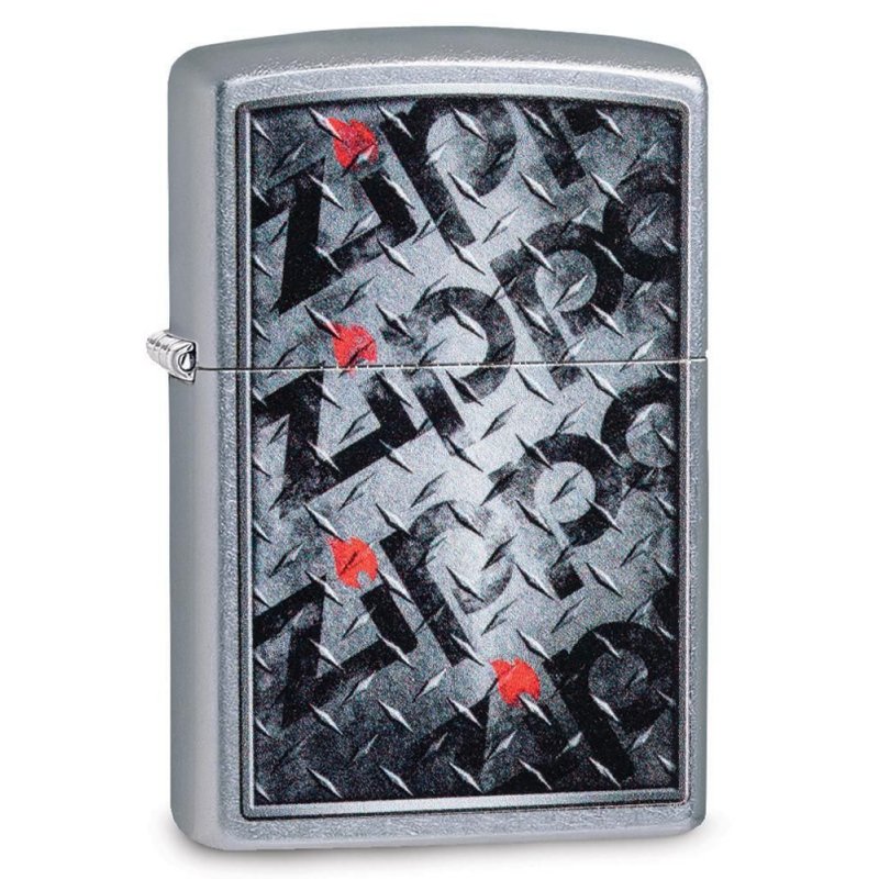 BRICHETA ZIPPO DIAMOND PLATE ZIPPO DESIGN oferta cadou reducere