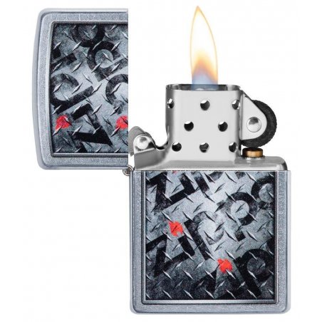 BRICHETA ZIPPO DIAMOND PLATE ZIPPO DESIGN oferta cadou reducere