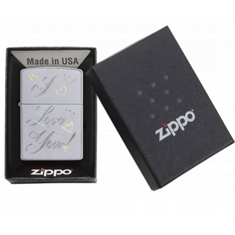 BRICHETA ZIPPO I LOVE YOU oferta cadou reducere