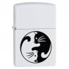 BRICHETA ZIPPO YIN YANG CATS DESIGN oferta cadou reducere