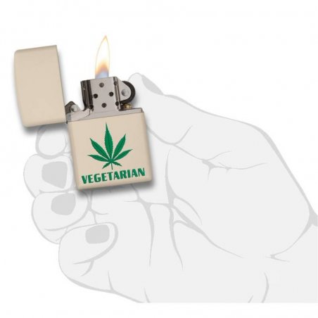 BRICHETA ZIPPO VEGETARIAN DESIGN oferta cadou reducere