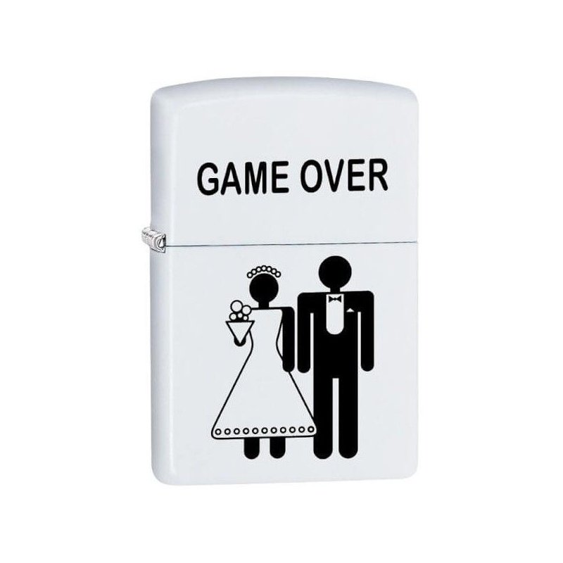BRICHETA ZIPPO GAME OVER oferta cadou reducere