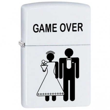 BRICHETA ZIPPO GAME OVER oferta cadou reducere