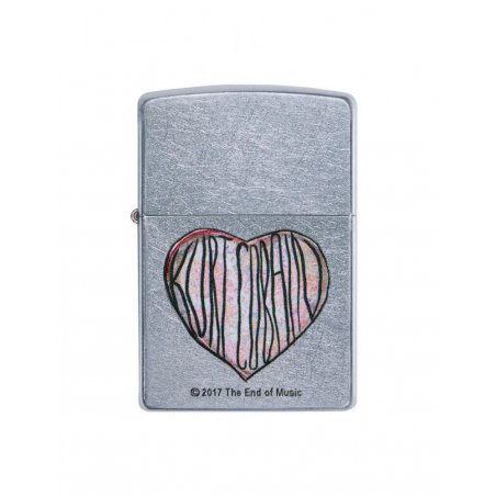 BRICHETA ZIPPO STREET CHROME KURT COBAIN HEART oferta cadou