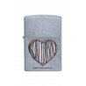 BRICHETA ZIPPO STREET CHROME KURT COBAIN HEART oferta cadou