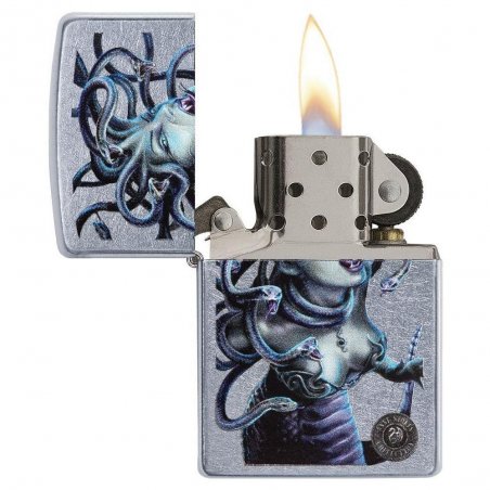 BRICHETA ZIPPO ANNE STOKES COLLECTION MEDUSA oferta cadou reducere