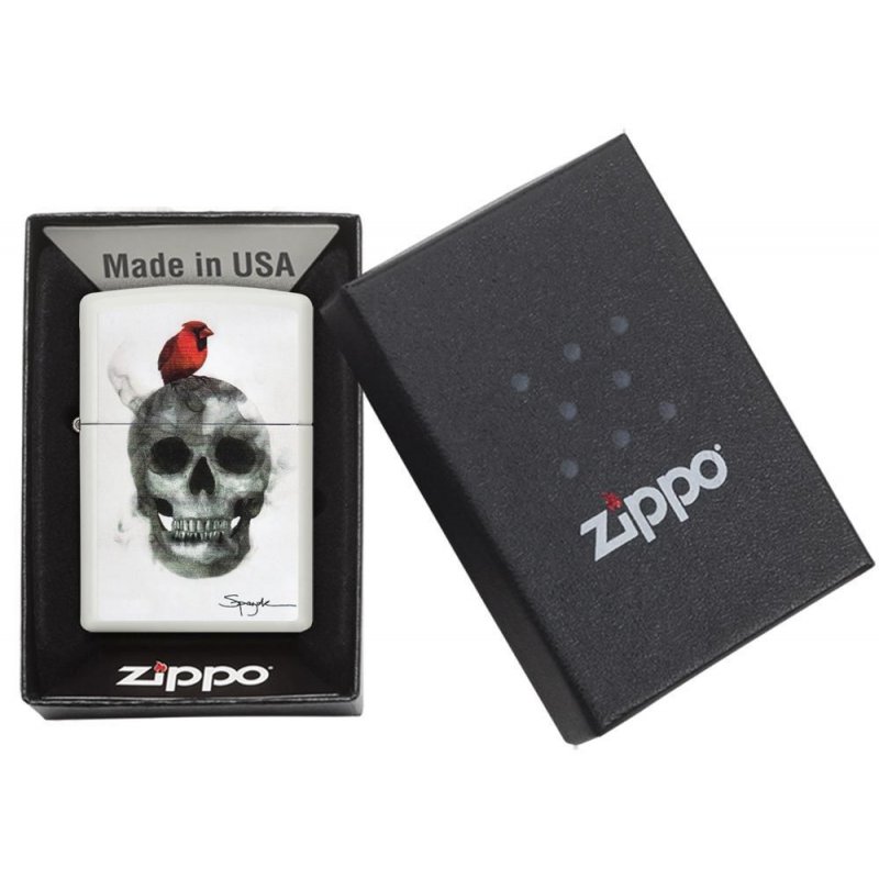 BRICHETA ZIPPO WHITE MATTE SPAZUK oferta cadou reducere