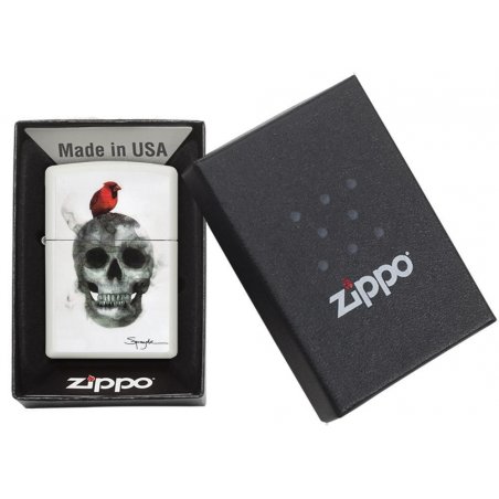 BRICHETA ZIPPO WHITE MATTE SPAZUK oferta cadou reducere