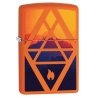 BRICHETA ZIPPO GEOMETRIC FLAME DESIGN oferta cadou reducere