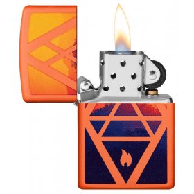 BRICHETA ZIPPO GEOMETRIC FLAME DESIGN oferta cadou reducere