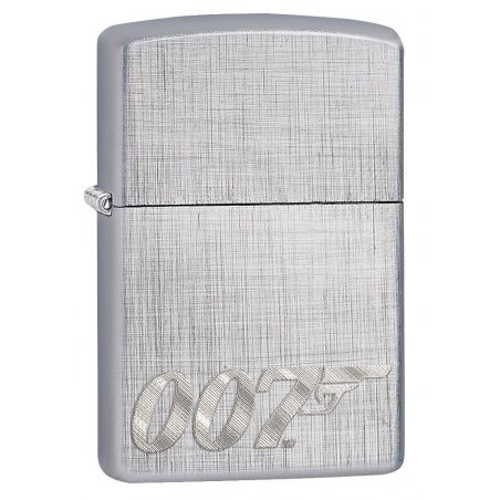 BRICHETA ZIPPO LINEN WEAVE JAMES BOND 007 oferta cadou reducere