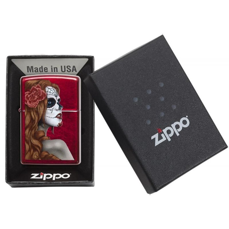 Bricheta Zippo 28830 Day of the Dead Girl ieftina