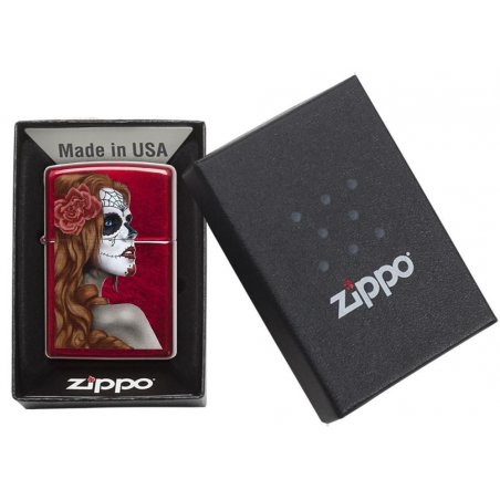 Bricheta Zippo 28830 Day of the Dead Girl ieftina