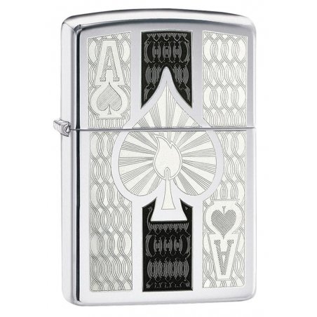 Bricheta Zippo 24196 Intricate Spade Design brichete cadou
