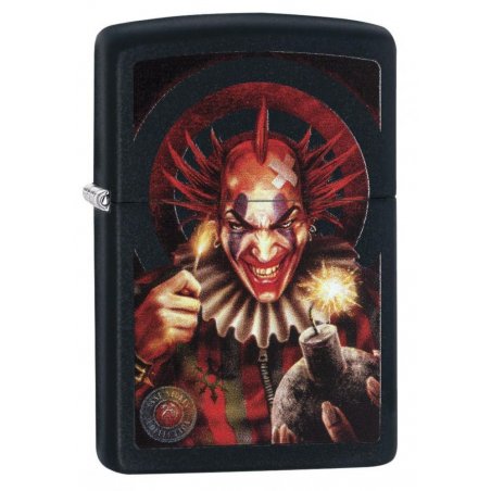 BRICHETA ZIPPO BLACK MATTE COLOR ANNE STOKES COLLECTION 2018 oferta