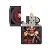 BRICHETA ZIPPO BLACK MATTE COLOR ANNE STOKES COLLECTION 2018 oferta