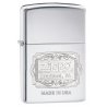 BRICHETA ZIPPO HIGH POLISH CHROME DOUBLE LUSTRE BRADFORD, PA oferta
