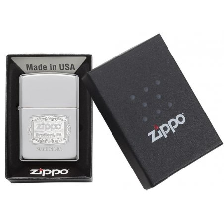 BRICHETA ZIPPO HIGH POLISH CHROME DOUBLE LUSTRE BRADFORD, PA oferta