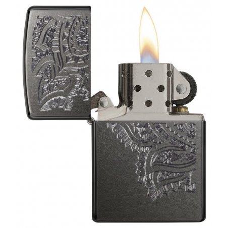 BRICHETA ZIPPO GREY ICED PAISLEY oferta si cadou la brichete zippo