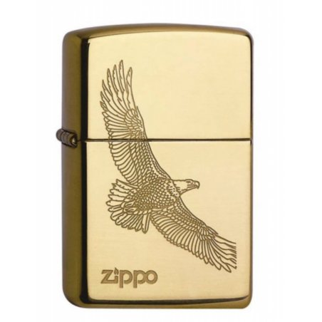 BRICHETA ZIPPO LARGE EAGLE DESIGN GOLD oferta in magazin la zippo