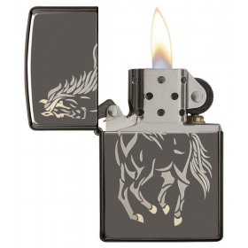 BRICHETA ZIPPO BLACK ICE RUNNING HORSE magazin de brichete zippo