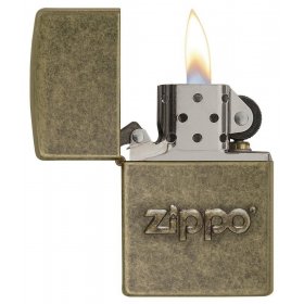 BRICHETA ZIPPO ANTIQUE BRASS STAMPED EACH oferta in magazin zippo