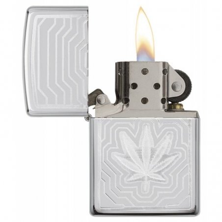 BRICHETA ZIPPO LEAF LAYERS DESIGN in magazin la oferta bricheta zippo