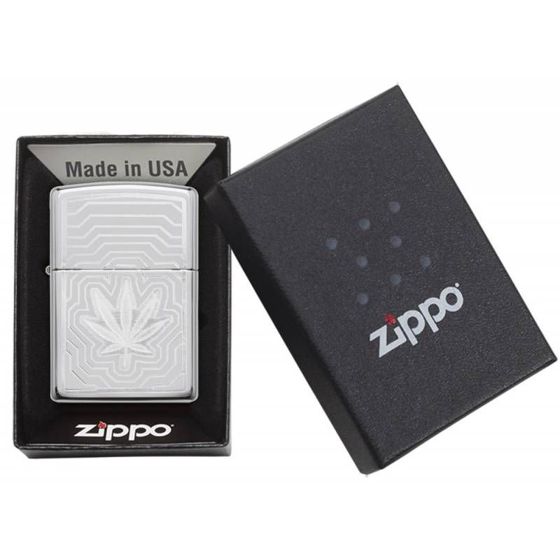BRICHETA ZIPPO LEAF LAYERS DESIGN in magazin la oferta bricheta zippo