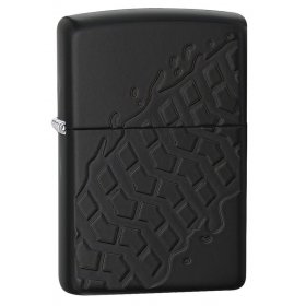 BRICHETA ZIPPO ARMOR BLACK MATTE DEEP CARVE TIRE TREAD in magazin