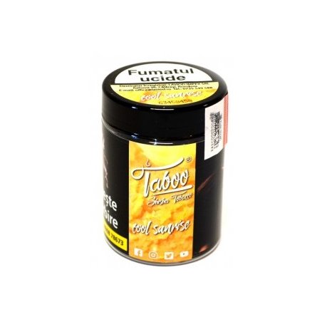 Tutun de narghilea Taboo Cool Sunrise piersica 50g ieftine